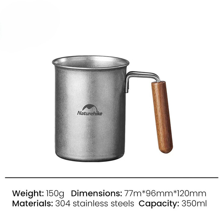 لیوان استیل نیچرهایک کد NH21SJ001